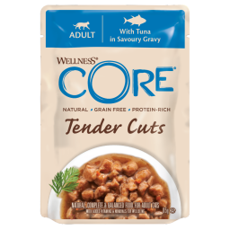 Wellness CORE Tender Cuts - 85g au thon en sauce