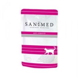 Sanimed Anti-Struvite - Aliment pour chat - Sachets repas 12x 100g