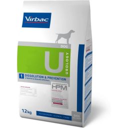 Virbac HPM Urology Struvite Diss & Prevention U1 pour chien 12kg