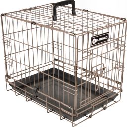 Cage Pour Chien Ebo Taupe XS 31x47x38cm