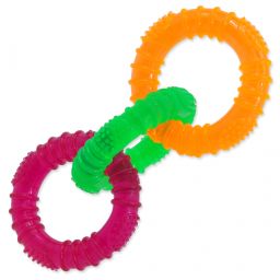 Dog Fantasy 3 Ringen Kauw- En Trekspeelgoed - 16cm