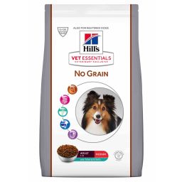 Hill's VET ESSENTIALS Adult No Grain croquettes pour chien au thon & pommes de terre - Sans Céréales - 2Kg