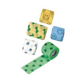 Bande cohésive PETFLEX Assortiment Boîte de 10 Bandes