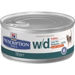 Hill's Prescripiton Diet W/D Feline Minced 24X156gr