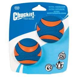 Chuckit Ultra Squeaker Ball M 6 Cm 2 Pcs.