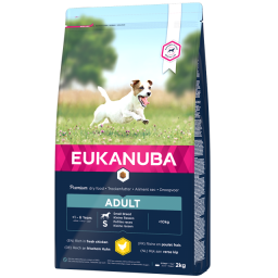 Eukanuba Adult Small Breed - Hondenvoer Met Kip - 15kg