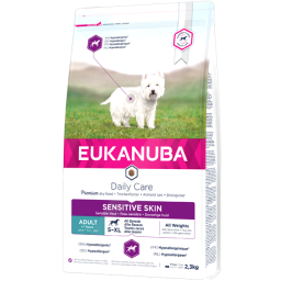 Eukanuba Daily Care Sensitive Skin Croquettes pour Chien 12kg