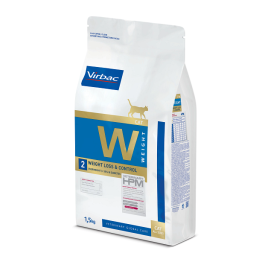 Virbac HPM Weight Loss & Control W2 pour chat 3kg