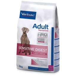 Virbac HPM Adult Sensitive Digest Large & Medium pour chien 12kg