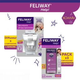 FELIWAY Help! pack 3 cartouches (3x7 jours)