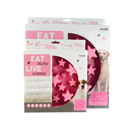 Eat Slow Live Longer Star Pink S