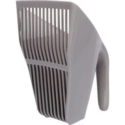 Pelle à Litière Pour Chat Avec Support - Double Filtration (3mm/10mm), Métal, Manche Long, Nettoyage Facile