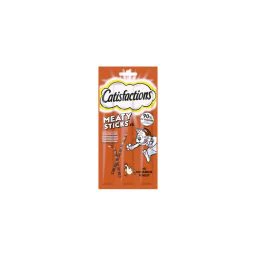 Catisfactions Meaty Sticks Snack pour Chat avec Poulet 30g
