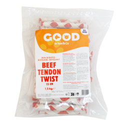 Good Beef Tendon Twist Pour Chien Os à mâcher 1,5kg
