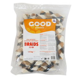 Good Braids Pour Chien Os à mâcher 1,5kg