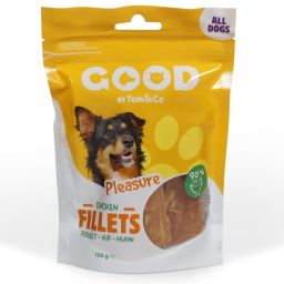 Good Chicken Filets Pour Chien Bâtonnets de viande 120g