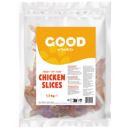 Good Chicken Slices Pour Chien Bâtonnets de viande 1,5kg