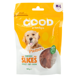 Good Chicken Slices Pour Chien Bâtonnets de viande 100g