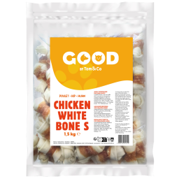 Good Chicken White Bone pour Petit Chien 6,4cm