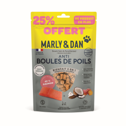 Marly & Dan Tendres bouchées Anti Boules de Poil Chat +25% Offert