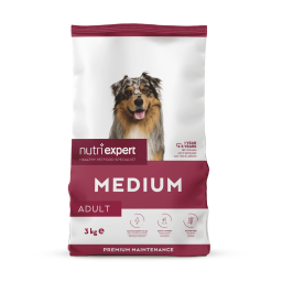 Nutri Expert Medium Adult Croquettes pour Chien 3kg