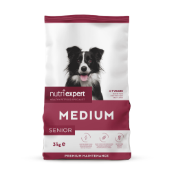 Nutri Expert Senior Medium Croquettes pour Chien 3kg