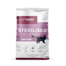 Nutri Expert Sterilised Croquettes pour Chats Grands 4kg