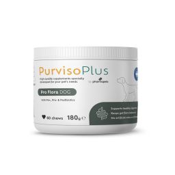 Purviso Plus Pro Flora voor honden 60 chews