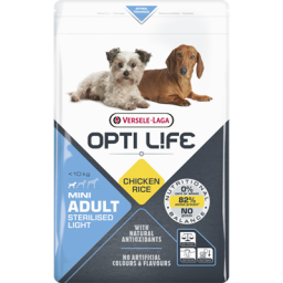 Opti Life Adult Light Mini Croquettes Pour Chiens 7,5kg