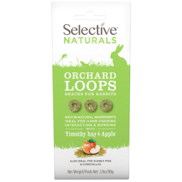 Selective Natural Treats Orchard Loops - 4 Sachet de 80g