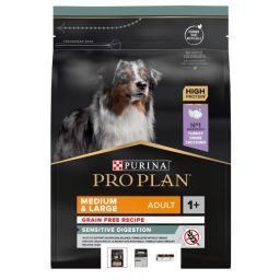 Pro Plan Medium & Large Adult OptiDigest Grain Free - Hondenvoer - 7Kg