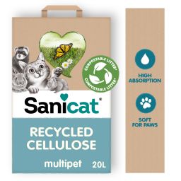 Sanicat Recycled Cellulose 20l
