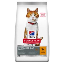 Hill's Science Plan Young Adult Sterilised Cat Kattenvoer Met Kip 15kg