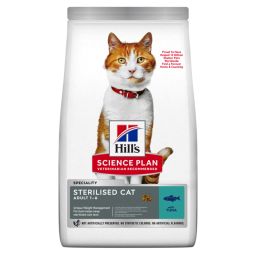 Hill's Science Plan Young Adult Sterilised Cat Kattenvoer Met Tonijn 1,5kg