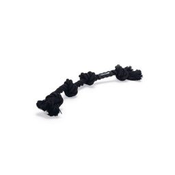 Beeztees Flostouw Zwart 4 Knopen