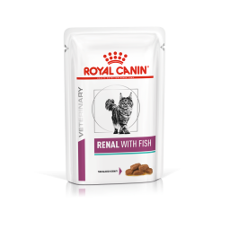 Royal Canin Renal poisson pour chat 12x85g