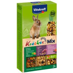 Vitakraft Kräcker Lapin Légumes/Noix&Fruits des Bois 3pcs