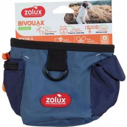 Zolux Bivouak Snackzak voor Honden Blauw