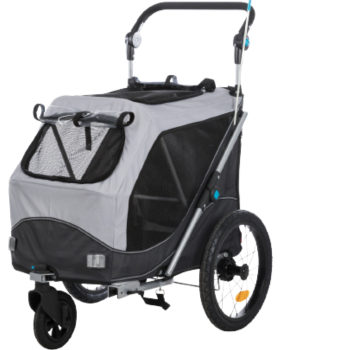 Stevige fietskar voor honden