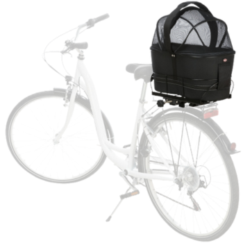 Fietsmand voor brede bagagedrager voor honden
