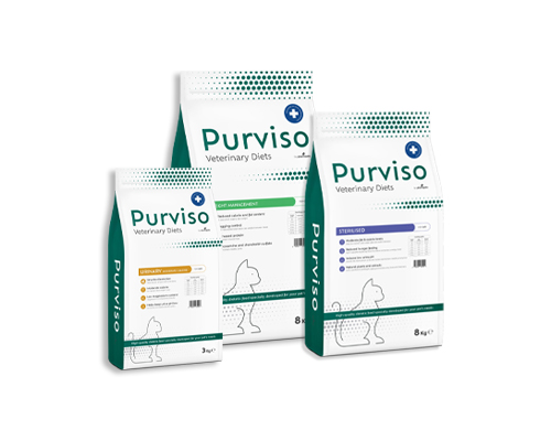 Purviso assortiment veterinary diets voor katten