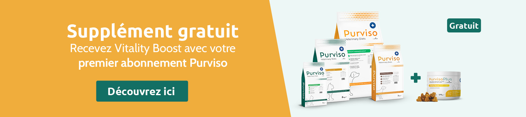 Purviso Vitality Boost complément gratuit