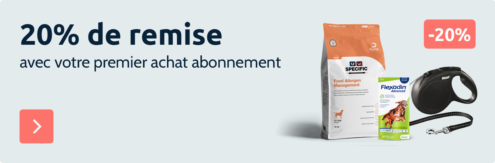-20% sur l'abonnement Vetostore