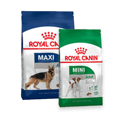 Royal Canin assortiment standaardvoer voor honden